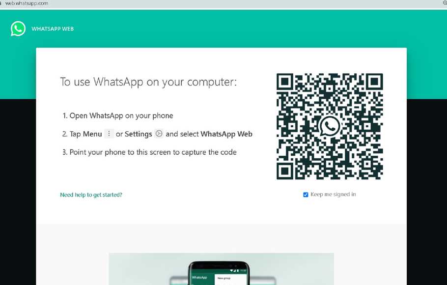 Cara Login Menggunakan Call Whatsapp Web di PC