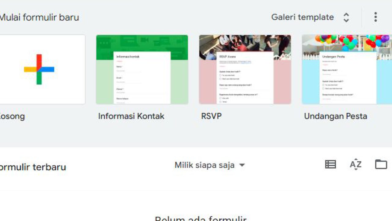 Cara Membuat G Form di Laptop dengan 3 Langkah Mudah – Harga Belanja