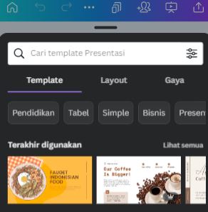 cara membuat poster di hp dengan canva