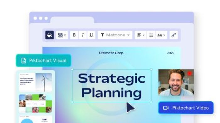 cara membuat poster di hp dengan pikto chart