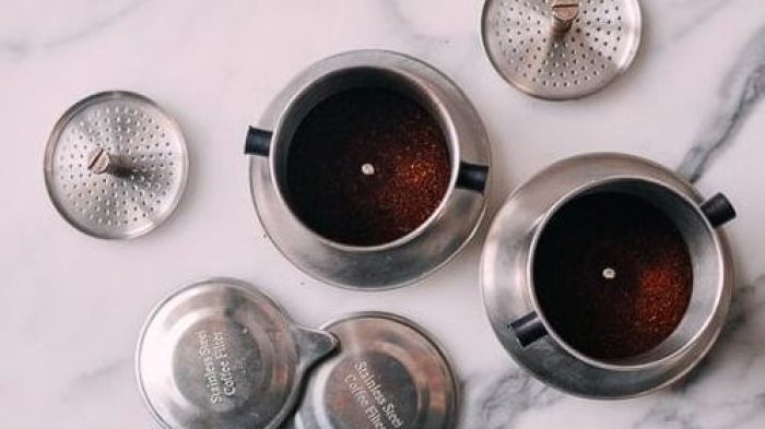 langkah cara membuat kopi vietnam