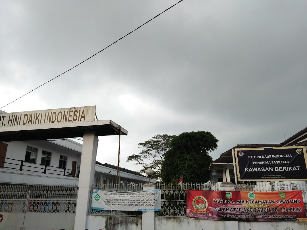 lowongan PT Hini Daiki Indonesia Tasikmalaya