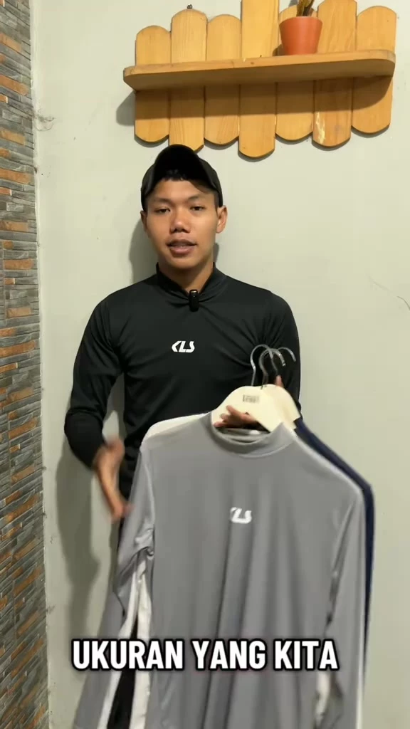Paket 4 pcs Kaos Manset Olahraga Lengan Panjang Tanpa Lubang Jempol Baselayer KLS - foto 3