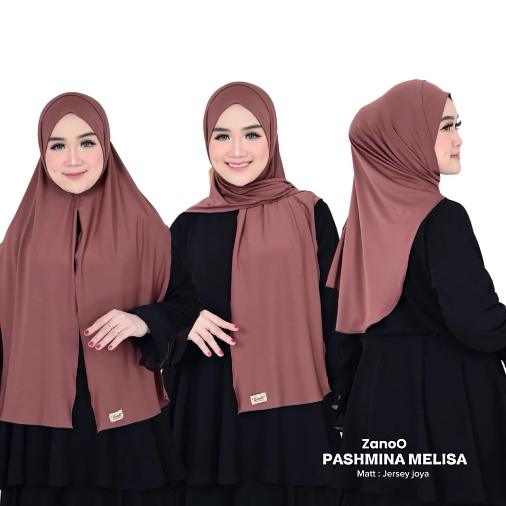 ZANOO PASMINA MELISAE - PASMINA OVAL PASMINA INSTAN DAILY BY ZANOO