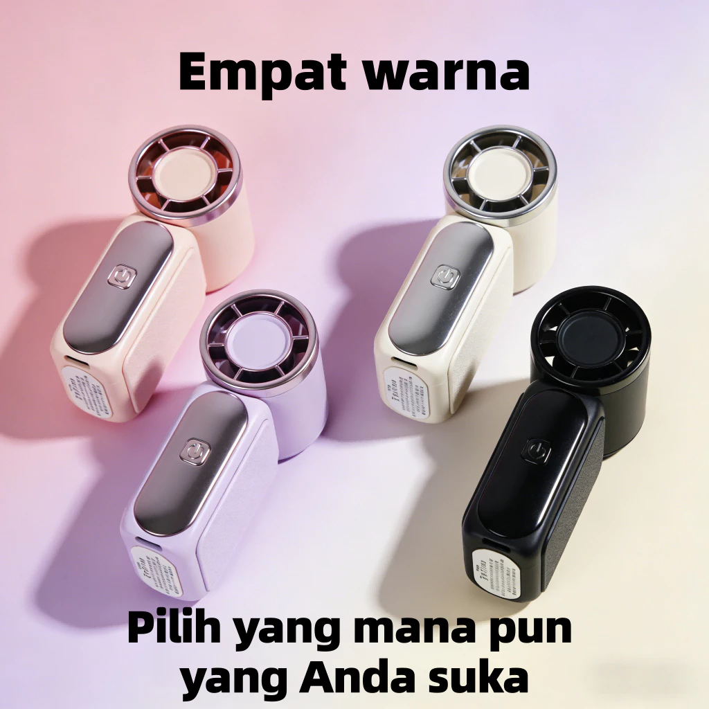 Kipas Turbo Viral FULKOM FF688: Ukuran Saku Angin Sejuk! 100 Tingkat Kecepatan + Layar Digital Digital LED - 2000mAh pak - foto 5
