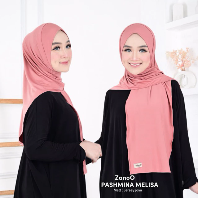 ZANOO PASMINA MELISAE - PASMINA OVAL PASMINA INSTAN DAILY BY ZANOO - foto 4